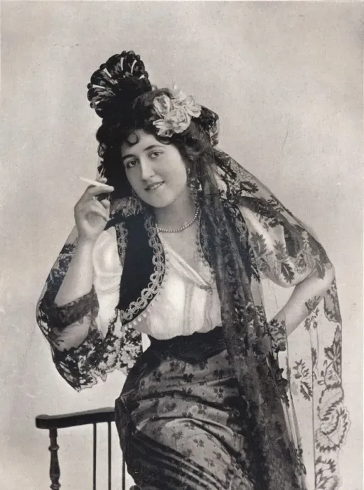 Framed Print : Miss Rita Jolivet, c1903. Artist: Campbell & Gray Framed Print : Miss Rita Jolivet, c1903. Artist: Campbell & Gray