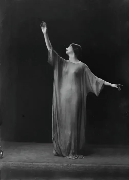 Framed Print : Miss Stella Block, 1919 or 1920. Creator: Arnold Genthe Framed Print : Miss Stella Block, 1919 or 1920. Creator: Arnold Genthe