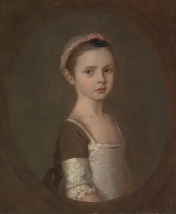 Framed Print : Miss Susanna Gardiner (1752-1818), between 1758 and 1759. Creator: Thomas Gainsborough Framed Print : Miss Susanna Gardiner (1752-1818), between 1758 and 1759. Creator: Thomas Gainsborough