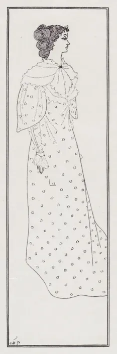 Framed Print : Miss Winifred Emery, 1894. Creator: Aubrey Beardsley Framed Print : Miss Winifred Emery, 1894. Creator: Aubrey Beardsley