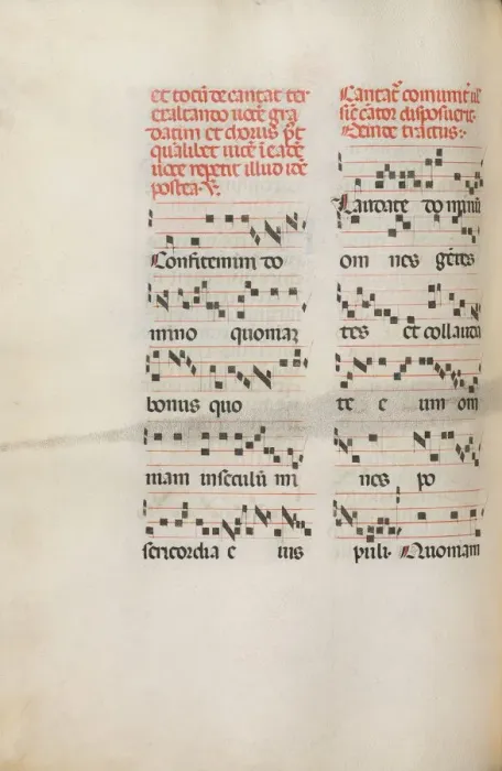 Framed Print : Missale: Fol. 171v: Music for Alleluia etc. at beginning of Easter, 1469 Framed Print : Missale: Fol. 171v: Music for Alleluia etc. at beginning of Easter, 1469