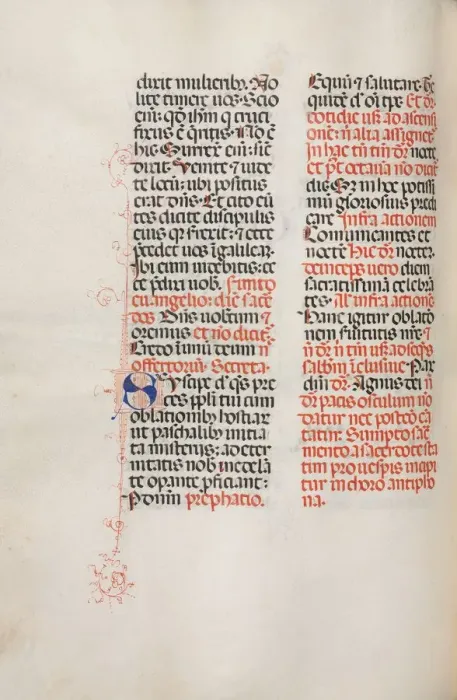 Framed Print : Missale: Fol. 172v: Music for Alleluia etc. at beginning of Easter, 1469 Framed Print : Missale: Fol. 172v: Music for Alleluia etc. at beginning of Easter, 1469