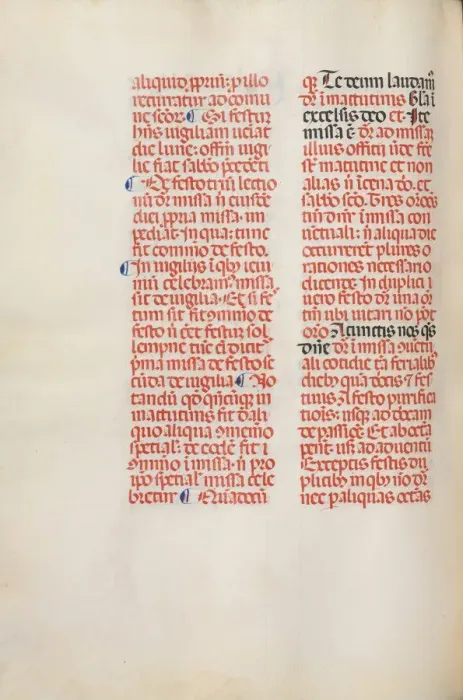 Framed Print : Missale: Fol. 173v: Music for Alleluia etc. at beginning of Easter, 1469 Framed Print : Missale: Fol. 173v: Music for Alleluia etc. at beginning of Easter, 1469