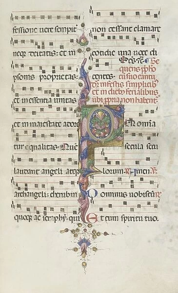 Missale: Fol. 183: Foliage decoration, 1469. Creator: Bartolommeo Caporali (Italian, c