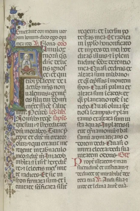 Framed Print : Missale: Fol. 306: Assumption of the Virgin, 1469. Creator: Bartolommeo Caporali (Italian, c Framed Print : Missale: Fol. 306: Assumption of the Virgin, 1469. Creator: Bartolommeo Caporali (Italian, c
