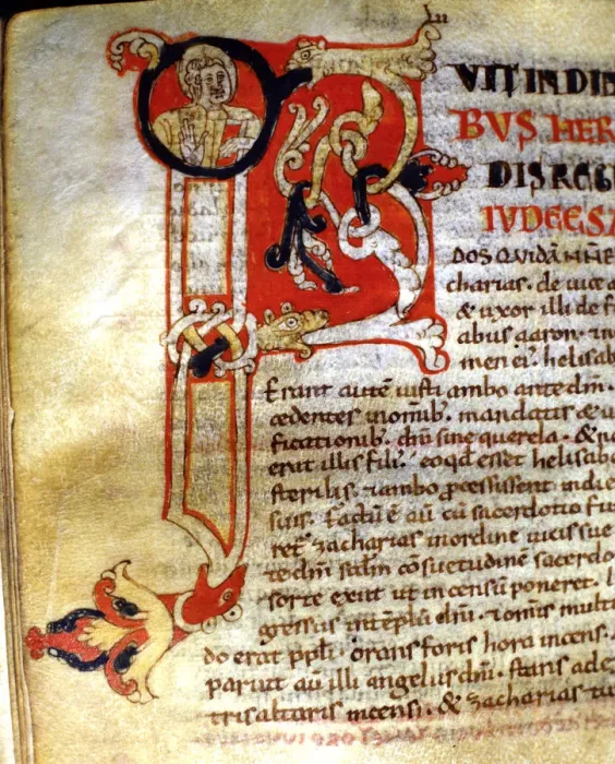Framed Print : Missale Parvum. Manuscript on parchment, c Framed Print : Missale Parvum. Manuscript on parchment, c