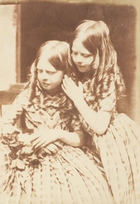 Framed Print : Misses Grierson, 1843-47. Creators: David Octavius Hill, Robert Adamson Framed Print : Misses Grierson, 1843-47. Creators: David Octavius Hill, Robert Adamson