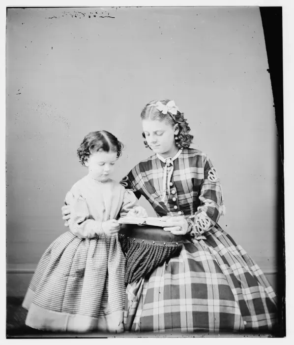 Framed Print : Misses Walker & Eldridge, between 1855 and 1865. Creator: Unknown