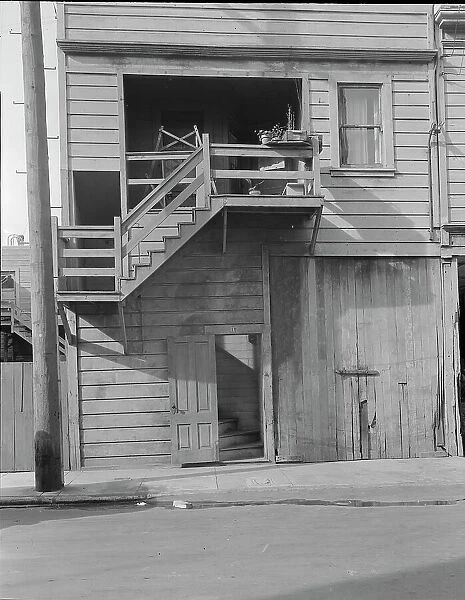 Mission District, San Francisco, California, 1936. Creator: Dorothea Lange