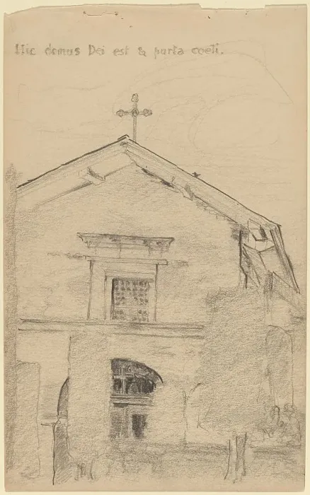 Framed Print : Mission Dolores, San Francisco, 1913. Creator: Arthur Davies Framed Print : Mission Dolores, San Francisco, 1913. Creator: Arthur Davies