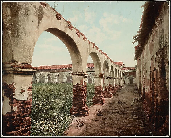 Mission San Juan Capistrano, California, c1899. Creator: William H. Jackson