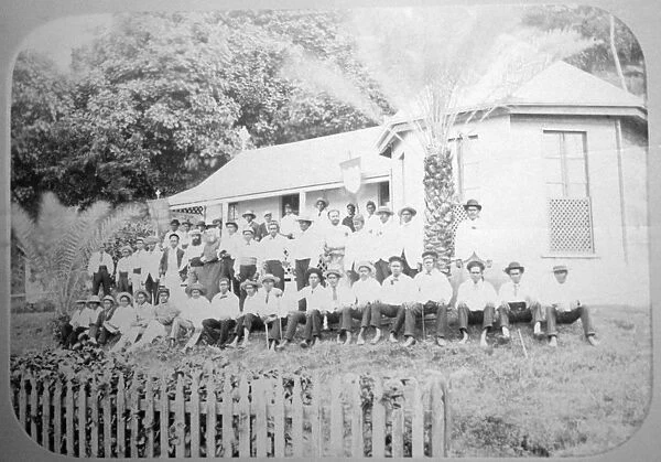 Missionary school, Levuka, Fiji, 1888