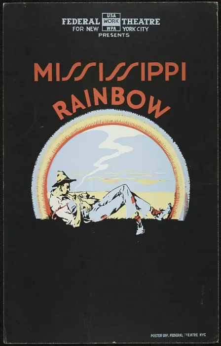 Framed Print : Mississippi Rainbow, New York City, [193-]. Creator: Unknown