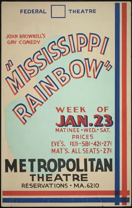 Framed Print : Mississippi Rainbow, Seattle, 1938. Creator: Unknown Framed Print : Mississippi Rainbow, Seattle, 1938. Creator: Unknown