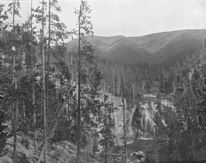Framed Print : Missouri River, below Great Falls, Montana, USA, c1900. Creator: Unknown Framed Print : Missouri River, below Great Falls, Montana, USA, c1900. Creator: Unknown
