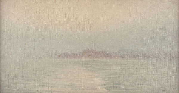 Mist over the sea, c.1911. Creator: Henry Brokman