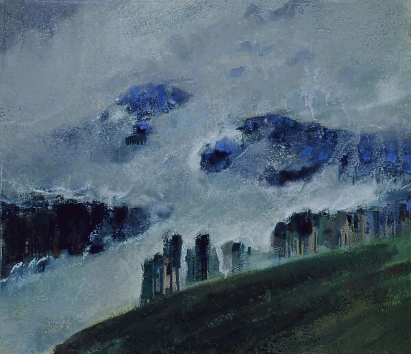 Mists. Found in the Collection of State M. Ciurlionis Art Museum, Kaunas