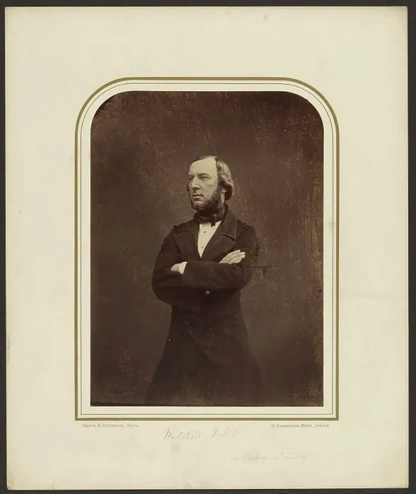 Framed Print : Mitchell, F.L.S. Sec. of Zoological Society, about 1855. Creator: Maull & Polyblank Framed Print : Mitchell, F.L.S. Sec. of Zoological Society, about 1855. Creator: Maull & Polyblank