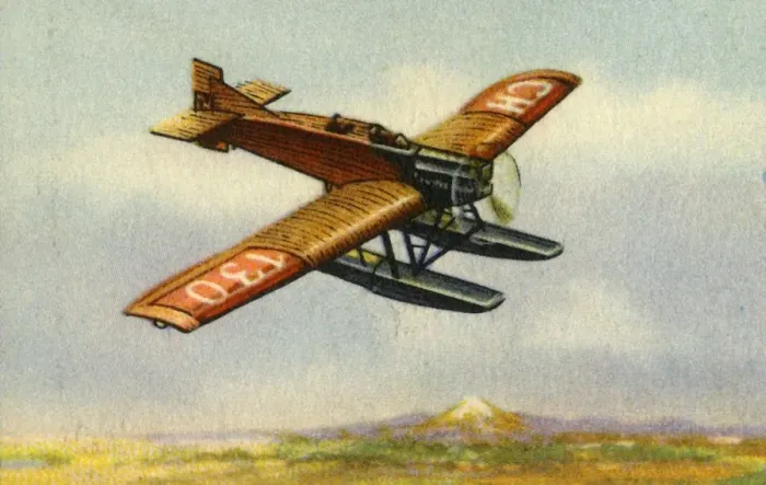 Framed Print : Mittelholzers flight to Africa, 1926, (1932). Creator: Unknown Framed Print : Mittelholzers flight to Africa, 1926, (1932). Creator: Unknown