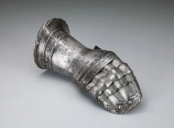Mitten Gauntlet for the Right Hand, Flanders, c. 1520  /  30. Creator: Unknown