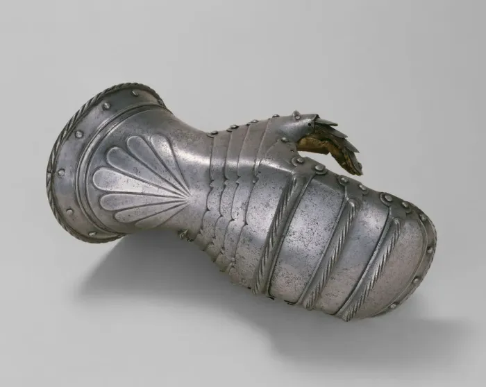 Framed Print : Mitten Gauntlet for the Right Hand, Innsbruck, c. 1530 / 40. Creator: Jorg Seusenhofer Framed Print : Mitten Gauntlet for the Right Hand, Innsbruck, c. 1530 / 40. Creator: Jorg Seusenhofer