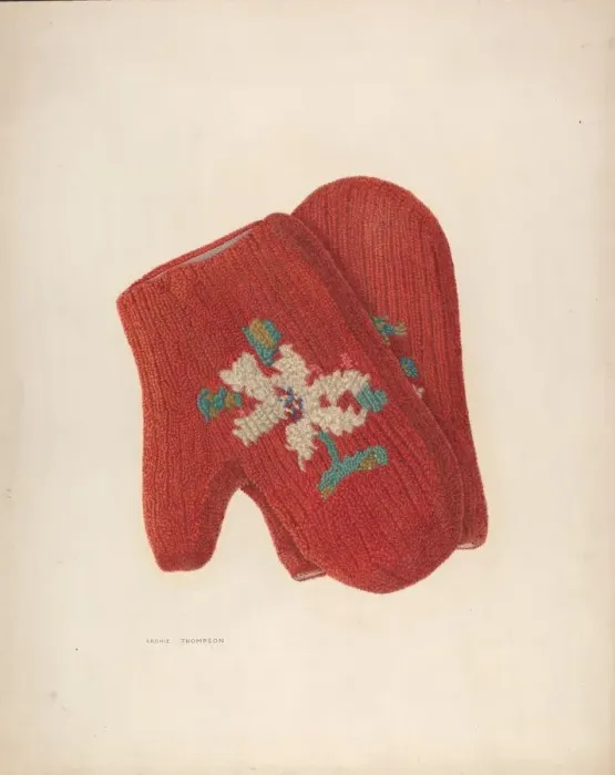 Framed Print : Mittens, 1935 / 1942. Creator: Archie Thompson Framed Print : Mittens, 1935 / 1942. Creator: Archie Thompson