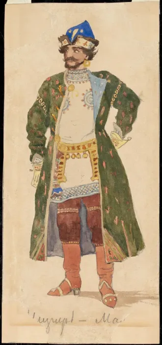 Framed Print : Mizgir. Costume design for the theatre play Snow Maiden by Alexander Ostrovsky Framed Print : Mizgir. Costume design for the theatre play Snow Maiden by Alexander Ostrovsky