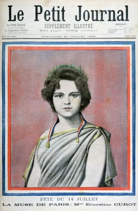 Framed Print : Mlle Ernestine Curot, 1898. Artist: Henri Meyer Framed Print : Mlle Ernestine Curot, 1898. Artist: Henri Meyer