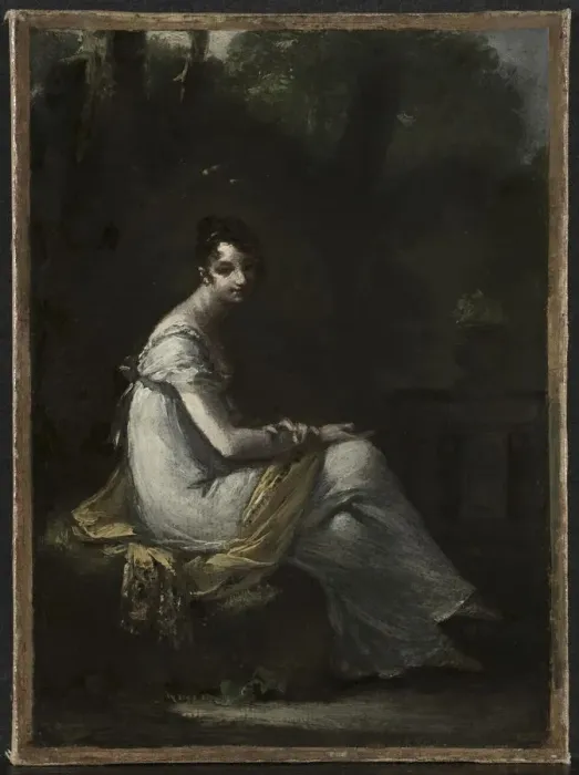 Framed Print : Mme. Dufresne, c. 1816. Creator: Pierre-Paul Prud hon (French, 1758-1823) Framed Print : Mme. Dufresne, c. 1816. Creator: Pierre-Paul Prud hon (French, 1758-1823)