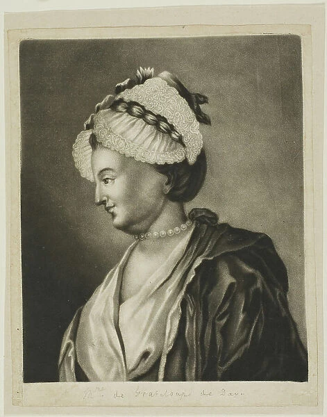 Mme. de Grateloup de Dax, n.d. Creator: Jean-Baptiste de Grateloup
