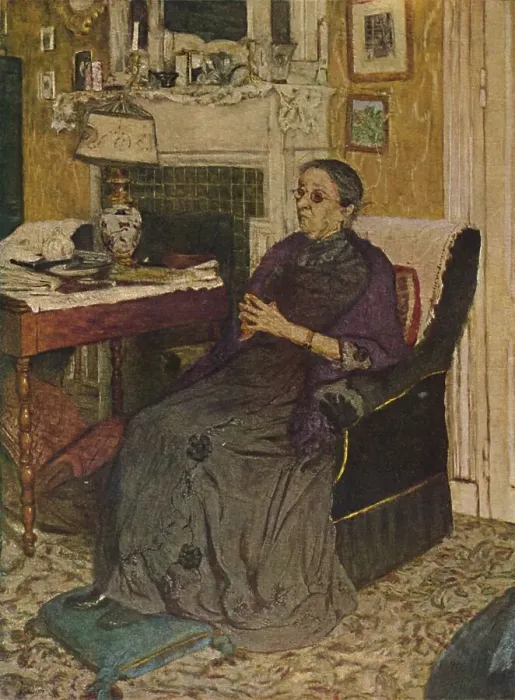 Framed Print : Mme Kapferer (1919), 1919, (1946). Artist: Edouard Vuillard Framed Print : Mme Kapferer (1919), 1919, (1946). Artist: Edouard Vuillard