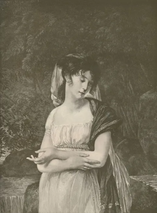 Framed Print : Mme. Lucien Bonaparte, 1800, (1896). Artist: R. G. Tietze Framed Print : Mme. Lucien Bonaparte, 1800, (1896). Artist: R. G. Tietze
