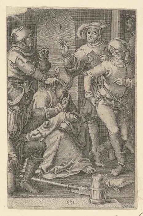Framed Print : Mocking of Christ (copy). n. d. Creator: Unknown Framed Print : Mocking of Christ (copy). n. d. Creator: Unknown