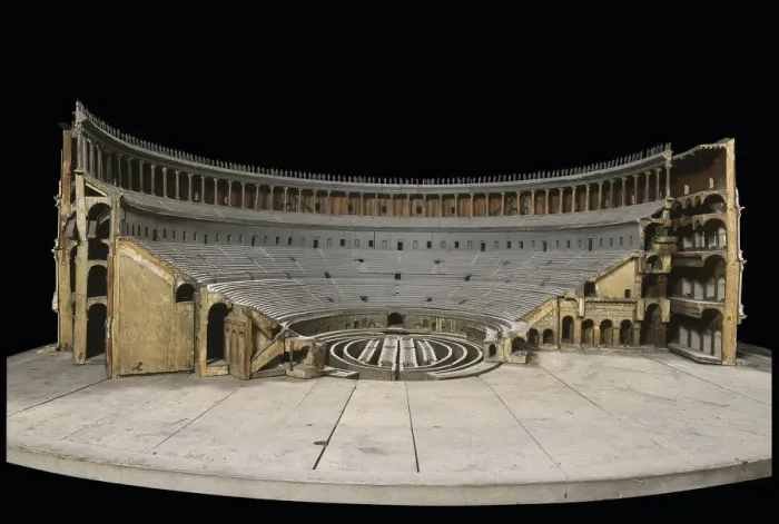 Framed Print : Model of the Flavian Amphitheater, 1790-1812 Framed Print : Model of the Flavian Amphitheater, 1790-1812