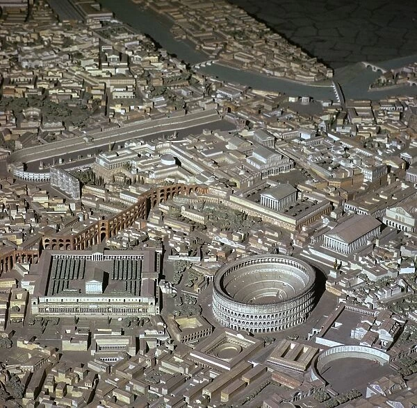 Model of Imperial-period Rome, 2nd century