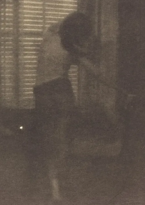 Framed Print : Model in New York Studio, c. 1915. Creator: Clarence H White Framed Print : Model in New York Studio, c. 1915. Creator: Clarence H White