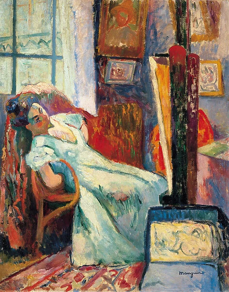 Model Resting, 1905. Artist: Manguin, Henri Charles (1874-1949)