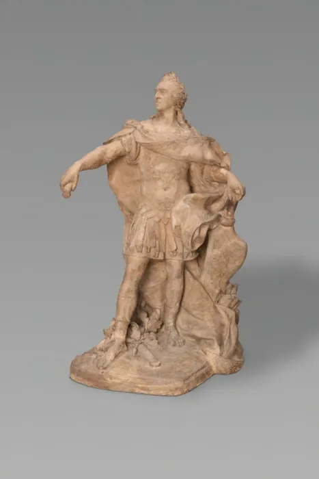 Framed Print : Model for a Statue of Louis XV, 1746 / 48. Creator: Jean-Baptiste Lemoyne the Younger Framed Print : Model for a Statue of Louis XV, 1746 / 48. Creator: Jean-Baptiste Lemoyne the Younger