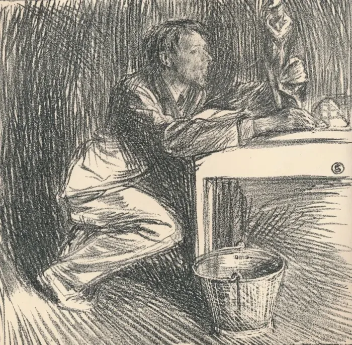 Framed Print : The Modeller, 1891. Artist: Charles Shannon Framed Print : The Modeller, 1891. Artist: Charles Shannon