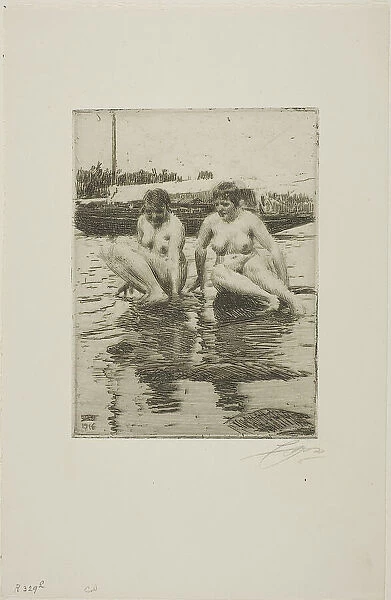 My Models, 1916. Creator: Anders Leonard Zorn