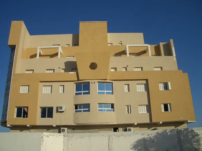 Framed Print : Modern building, Sousse, Tunisia, 2009. Creator: Amanda Waite Framed Print : Modern building, Sousse, Tunisia, 2009. Creator: Amanda Waite