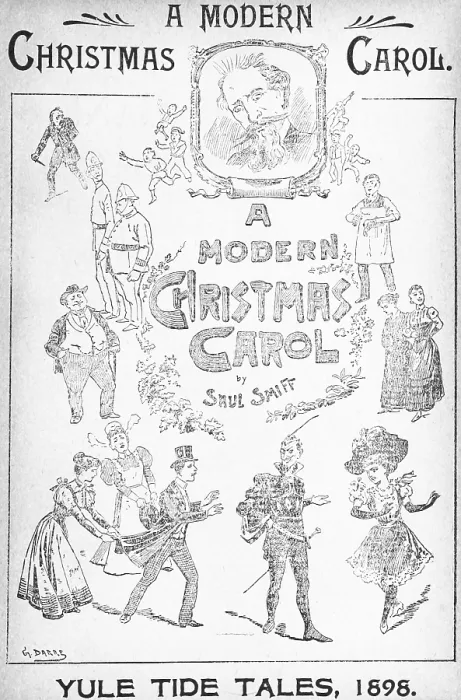 Framed Print : A Modern Christmas Carol, 1898. Creators: Tristram Coutts, G. Darre Framed Print : A Modern Christmas Carol, 1898. Creators: Tristram Coutts, G. Darre