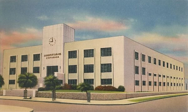 The modern COFARMA Building, Barranquilla, c1940s