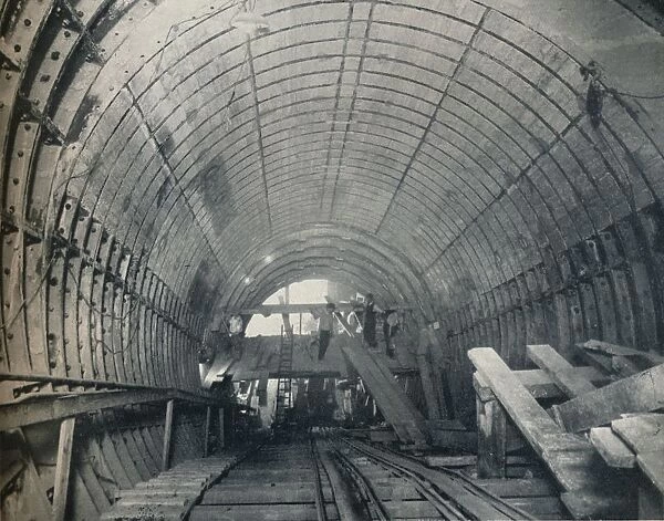 Modern Emulation of Piranesi: No. 3 escalator tunnel at Piccadilly Circus Station, 1929