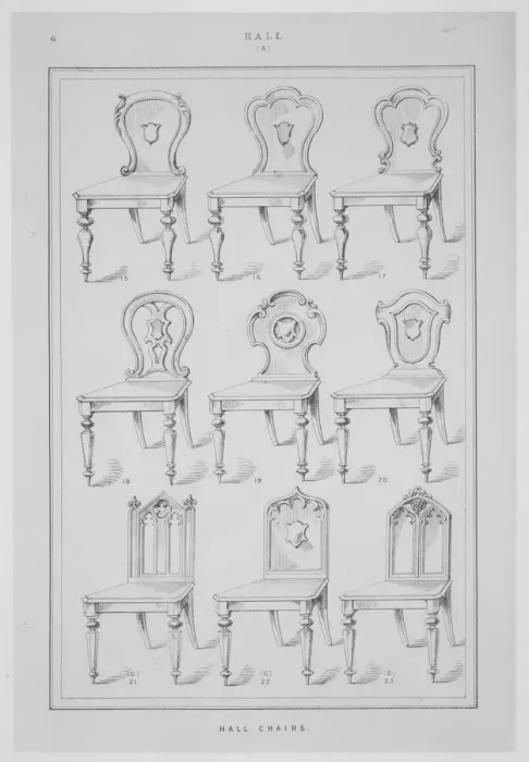 Framed Print : Modern Furniture. Original and Select, ca. 1820. Creator: James Lovegrove Holt Framed Print : Modern Furniture. Original and Select, ca. 1820. Creator: James Lovegrove Holt