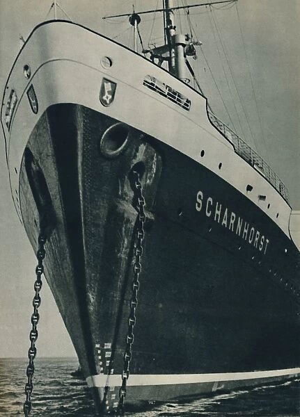 Modern liners for Far Eastern Services of the German Lloyd Line built in 1935, 1937