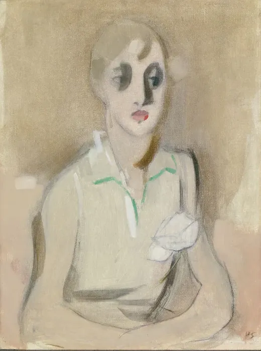 Framed Print : Modern Schoolgirl, 1928. Creator: Helene Schjerfbeck Framed Print : Modern Schoolgirl, 1928. Creator: Helene Schjerfbeck