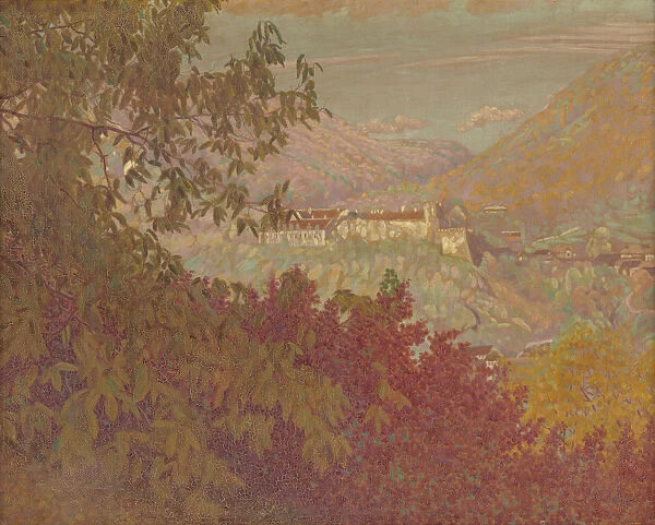 Modry Kamen Castle, c. 1925. Creator: Zabota, Ivan (1877-1939)