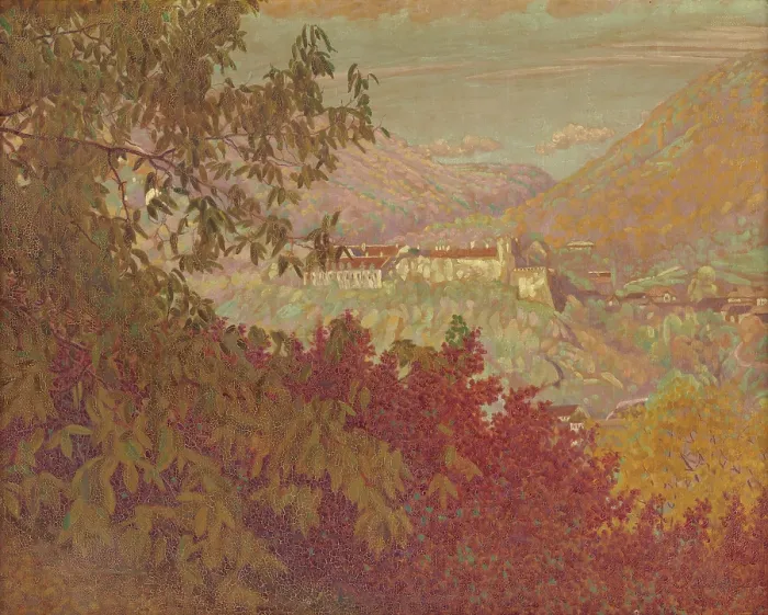 Framed Print : Modry Kamen Castle, c1925. Creator: Ivan Zabota Framed Print : Modry Kamen Castle, c1925. Creator: Ivan Zabota