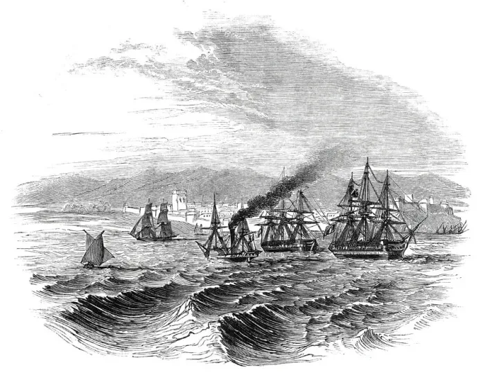 Framed Print : Mogadore, 1844. Creator: Unknown Framed Print : Mogadore, 1844. Creator: Unknown